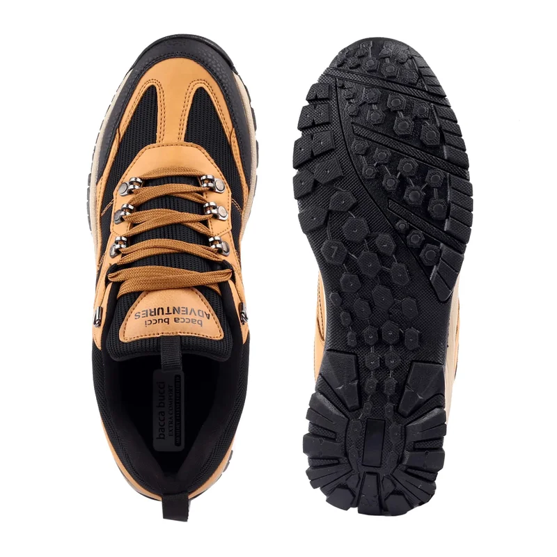 Bacca Bucci Tan Osprey Waterproof Trail and Hiking Shoes for Men | Best Price UAE